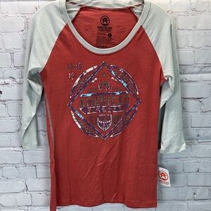 ⭐️NWT American fighter Fort Valley 3/4 sleeve woman’s tee SZ Med.